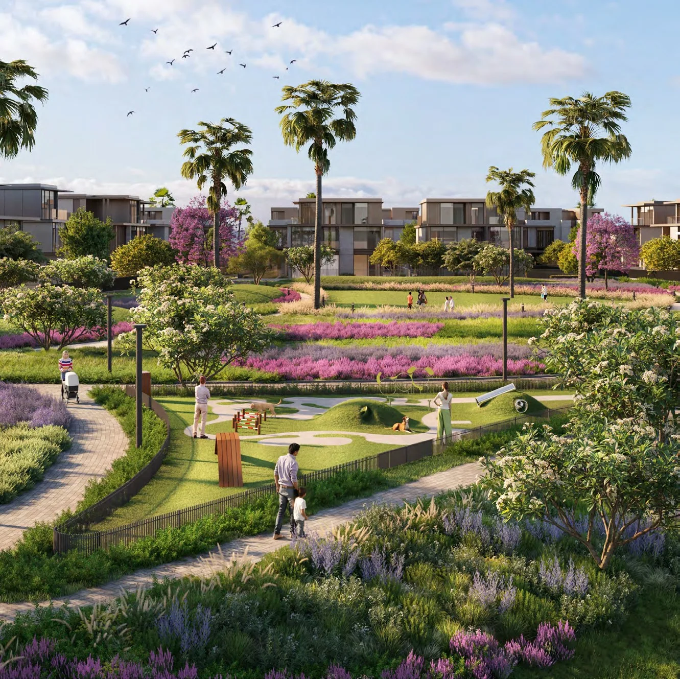 Parks & children’s spaces at Lunaya